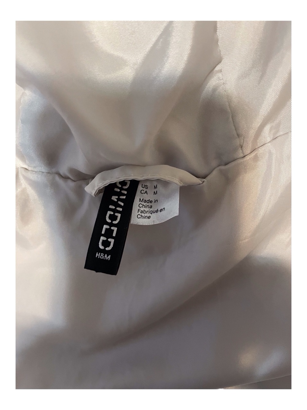 H&M NASA Logo Hooded Windbreaker Women's Jacket, M - Picture 6 of 12